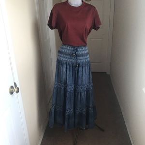NWOT. Denim Dress/Long Skirt